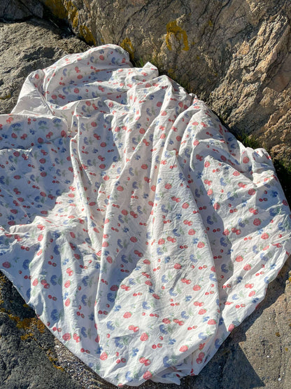 Blueberry Strawberry Duvet Cover Set