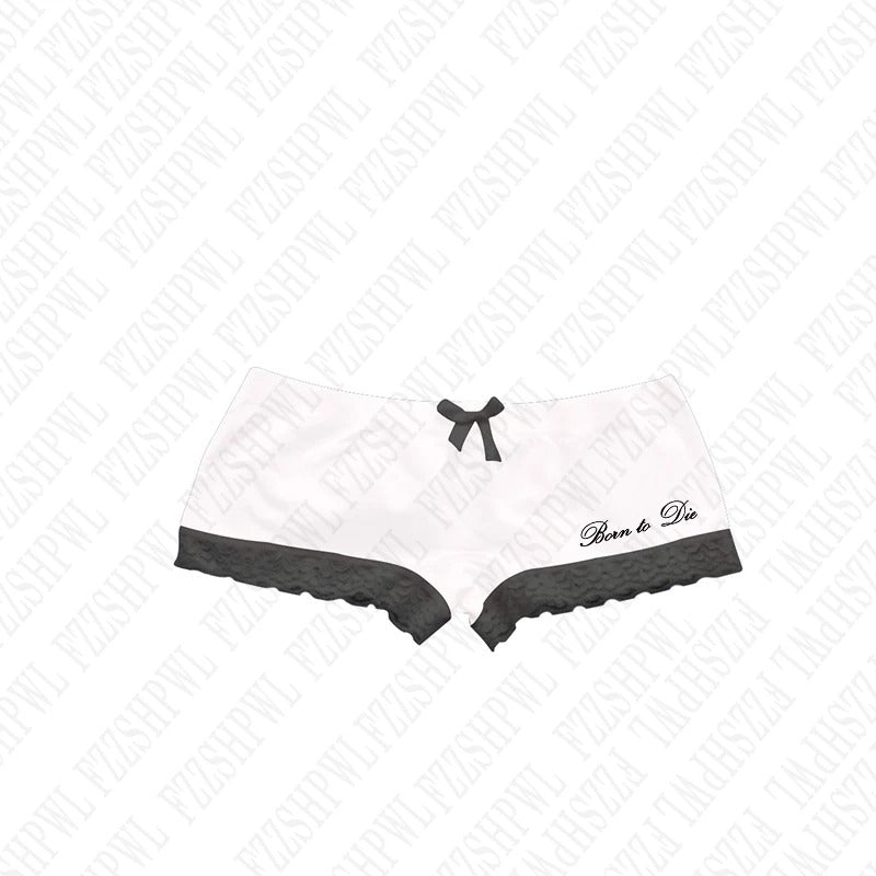 "Born to Die" Lace Tube Top