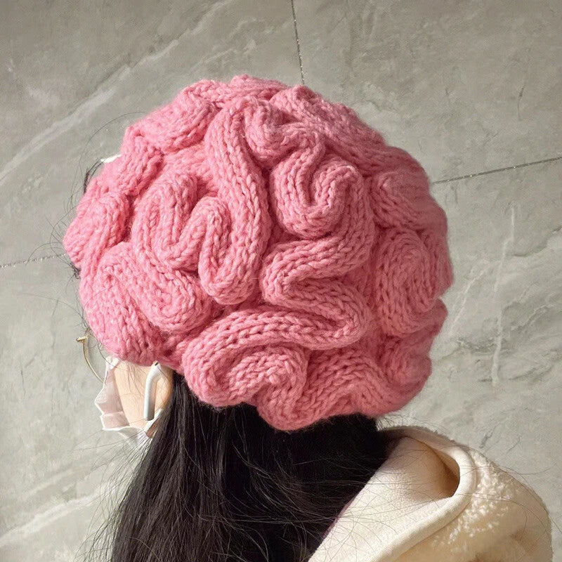 Brain Knitted Beanie