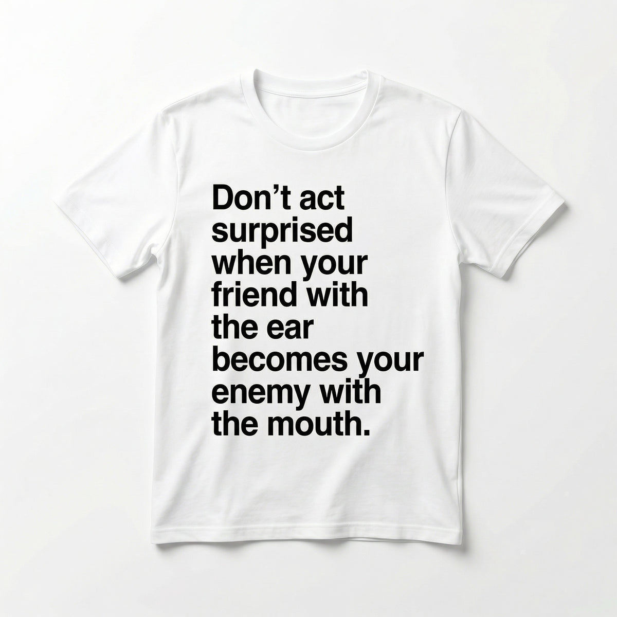 Brain the Genius Quotes Tee