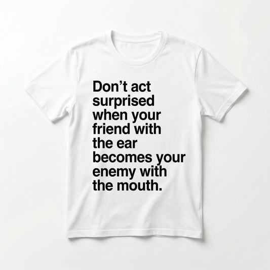 Brain the Genius Quotes Tee