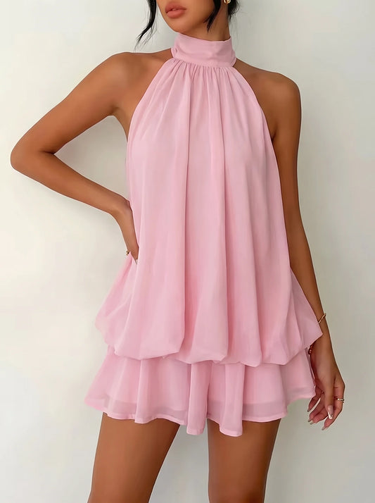 Bree Halter Mini Dress