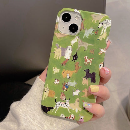 Dogs Everywhere iPhone Case