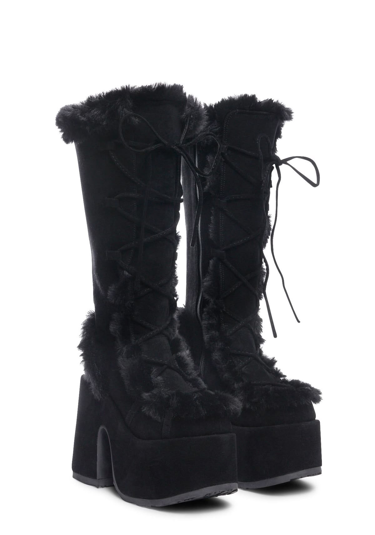 Camel Cloud Platform Furry Boots