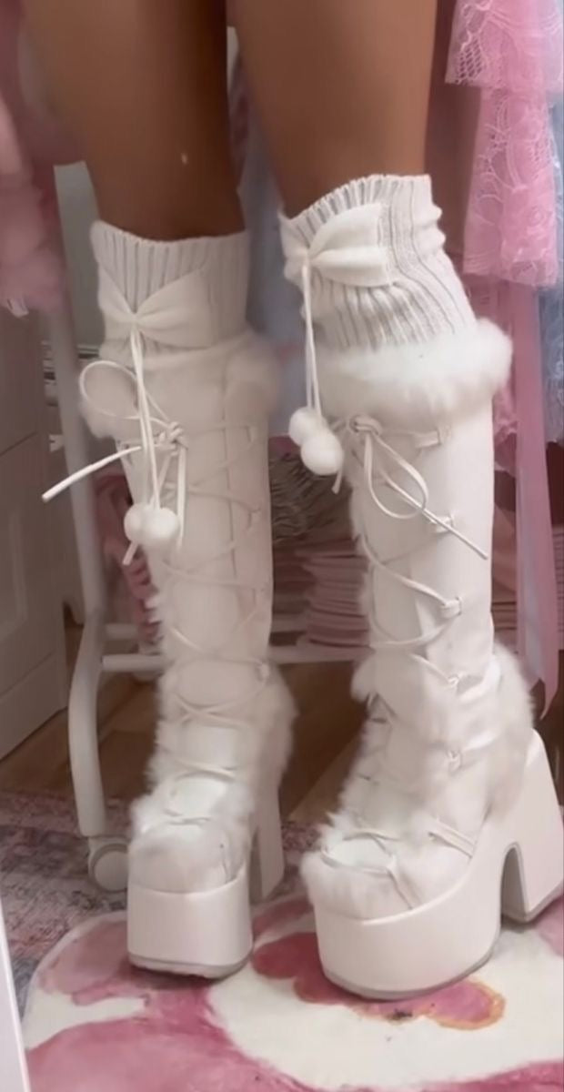 Camel Cloud Platform Furry Boots