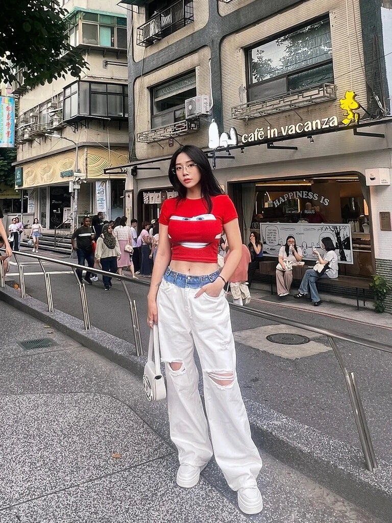 Cars '95' Graphic Crop Top
