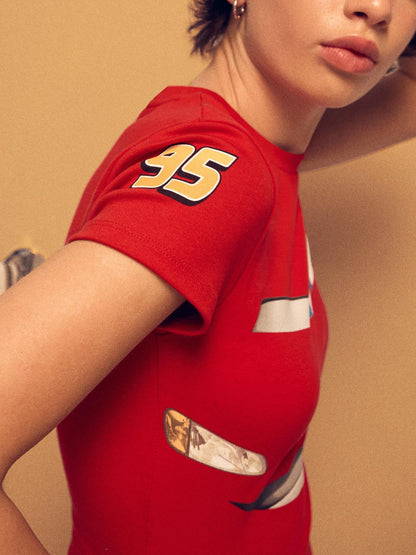 Cars '95' Graphic Crop Top