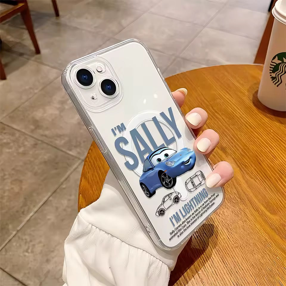 Cars Clear iPhone Case