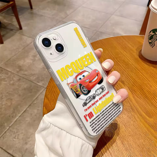 Cars Clear iPhone Case