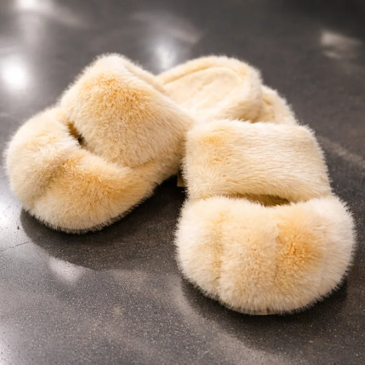 Cat Paw Plush Slippers