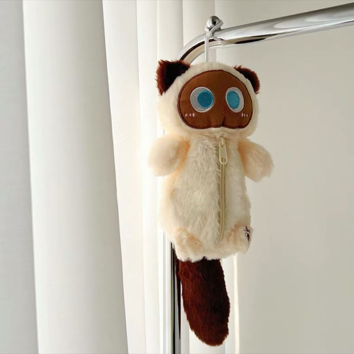 Cat Plush Stationary Case