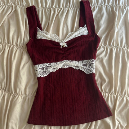 Catalina Spring Coquette Camisole Top