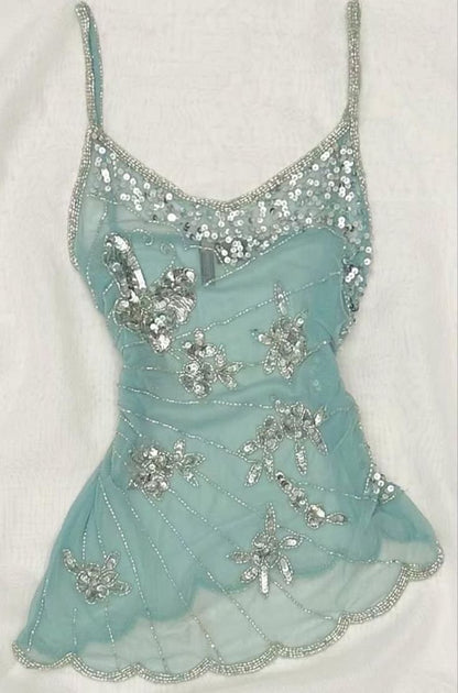 Twilight Butterfly Sequin Camisole