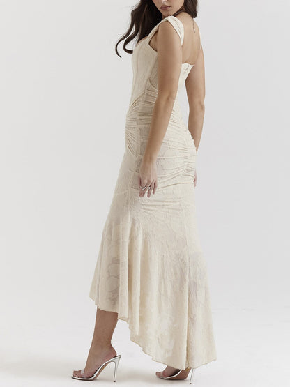 Cesca Vintage Cream Floral Maxi Dress