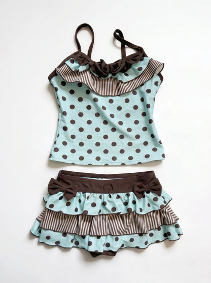 Charlotte Polka Dot Ruffle Set