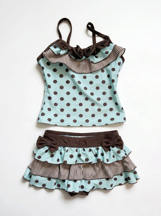 Charlotte Polka Dot Ruffle Set