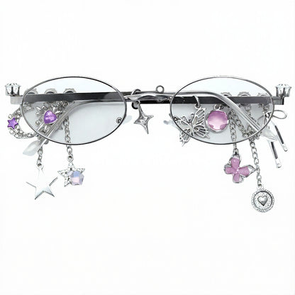 Charm Drop Statement Glasses