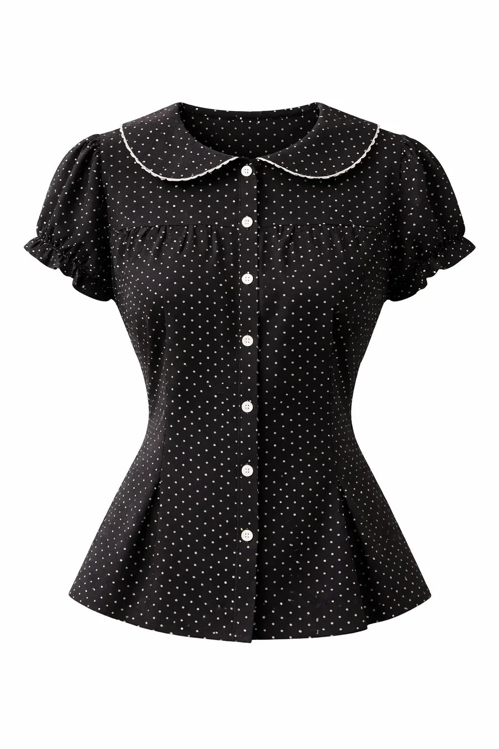 Cherry Darling Button-Up Blouse