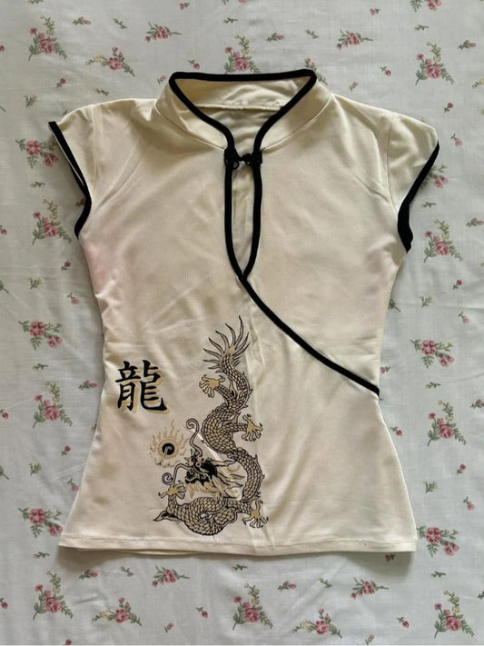 Chinese Dragon Qi Top