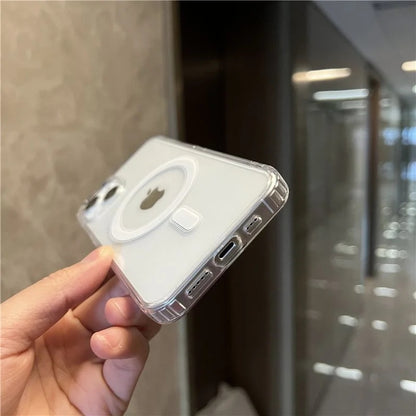 Clear Silicone Magsafe iPhone Case