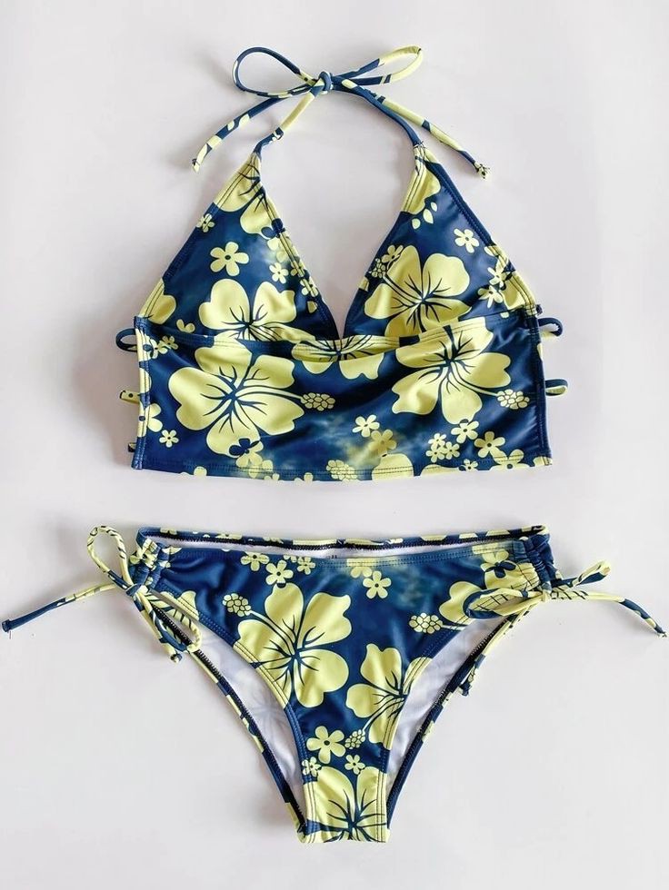Coconut Crush Bikini Set - Navy Blue