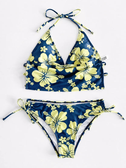 Coconut Girl Floral Tankini Set