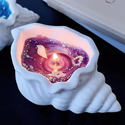 Conch Seashell Candle