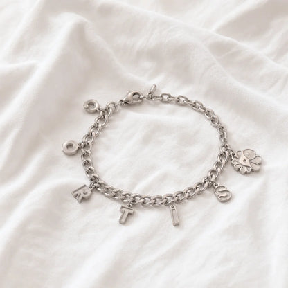 Cortis Daisy Silver Bracelet