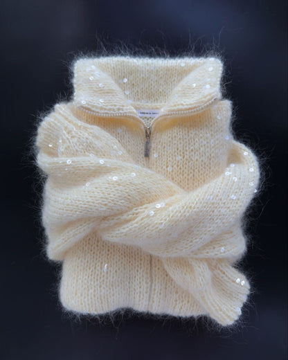 Cosmic Dust Sequin Sweater