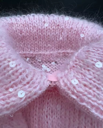 Cosmic Dust Sequin Sweater