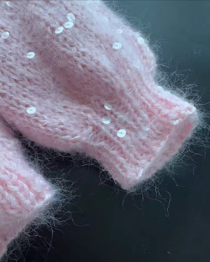Cosmic Dust Sequin Sweater