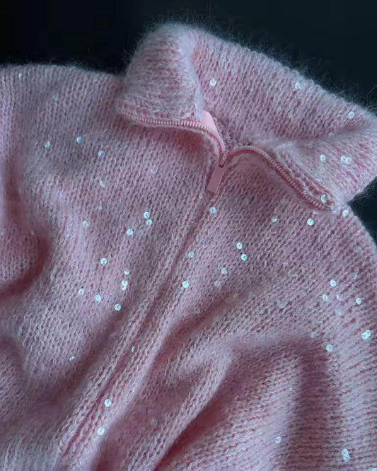 Cosmic Dust Sequin Sweater