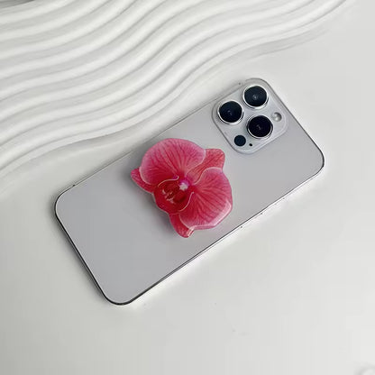 Cymbidium Orchid Acrylic Phone Grip