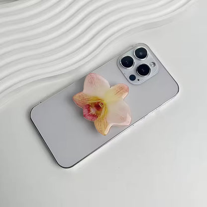 Cymbidium Orchid Acrylic Phone Grip