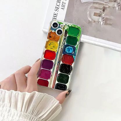 Watercolor Palette iPhone Case
