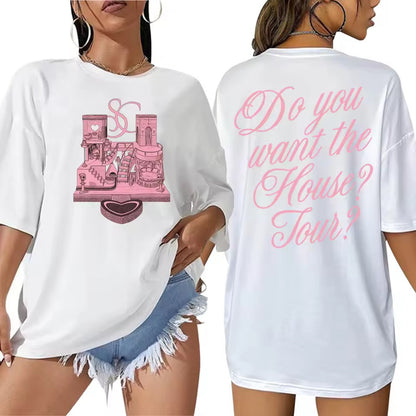 Sabrina Carpenter “House Tour” Oversized Tee