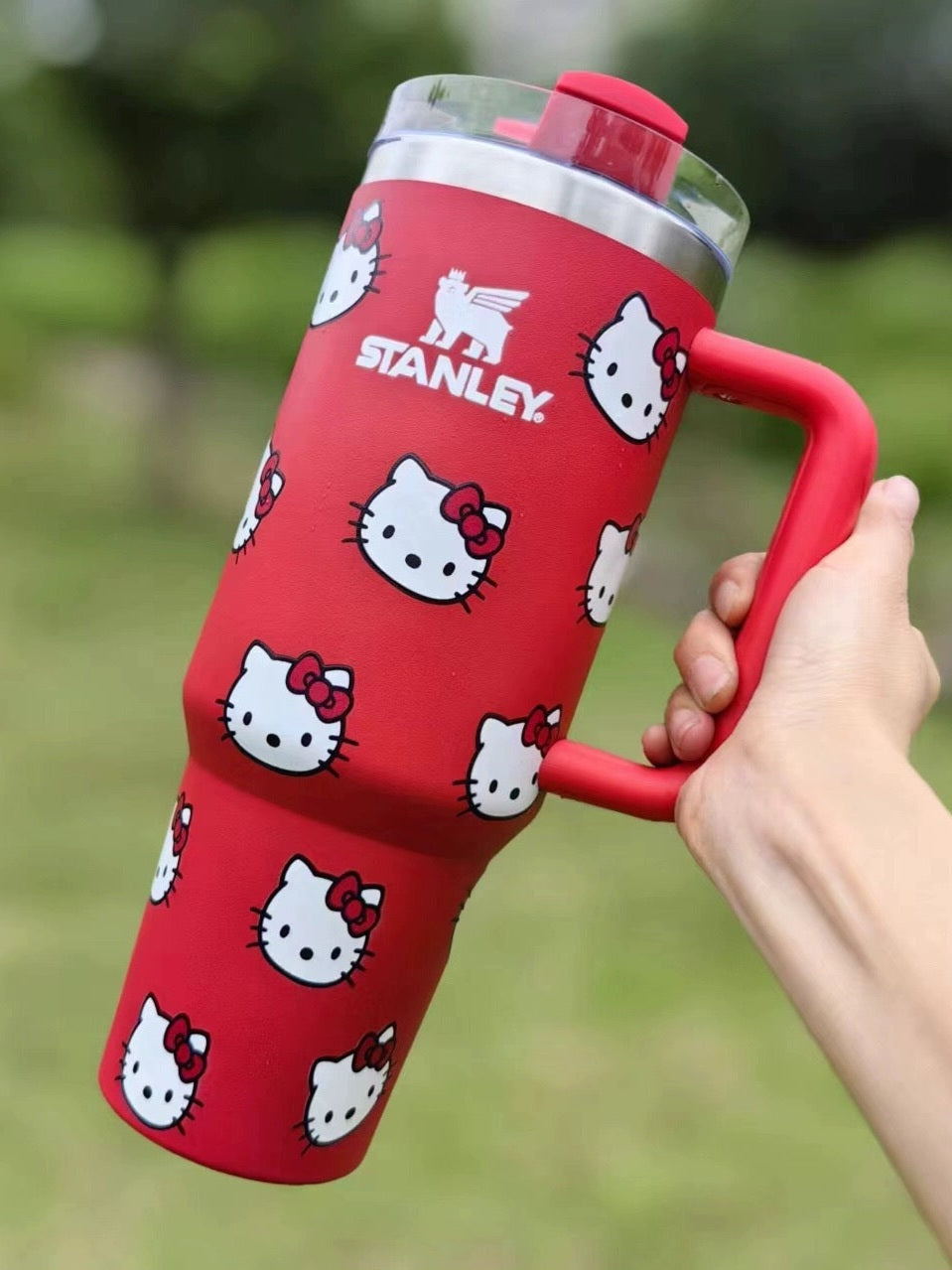 Red Hello Kitty Stanley Cup