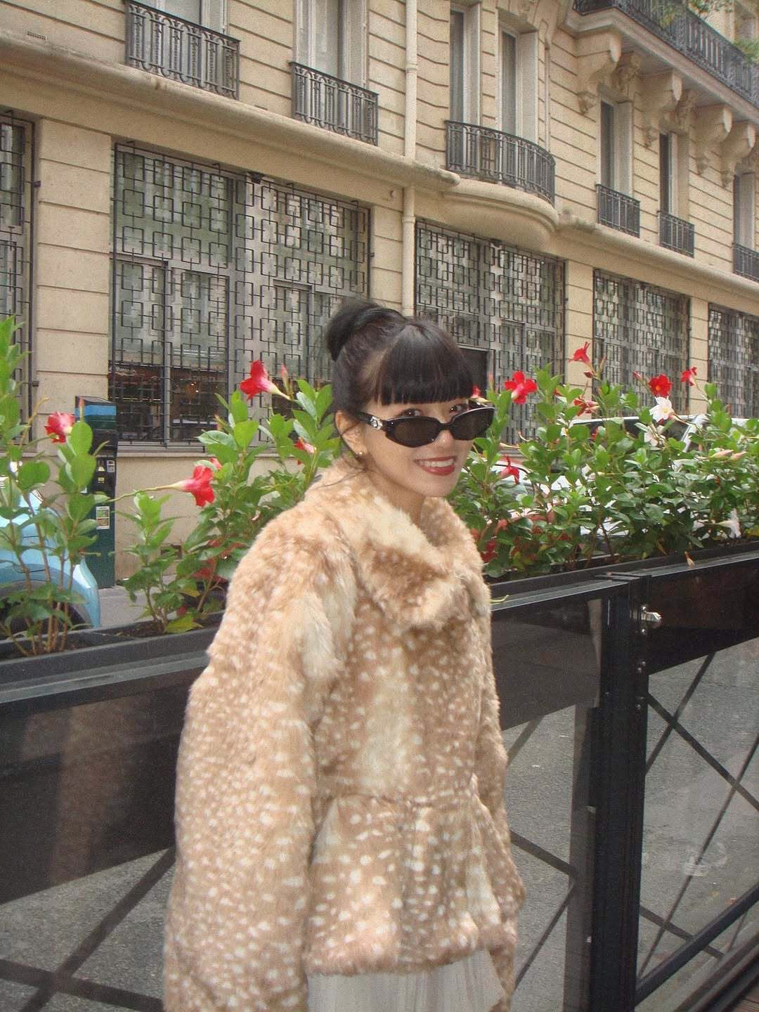 Deer Fawn Faux Fur Jacket