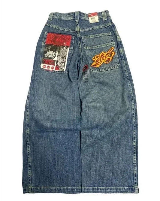 Dragon Crown Baggy Jeans