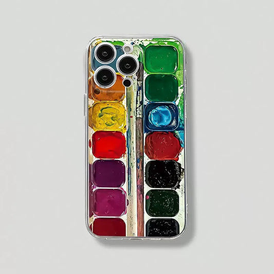Watercolor Palette iPhone Case