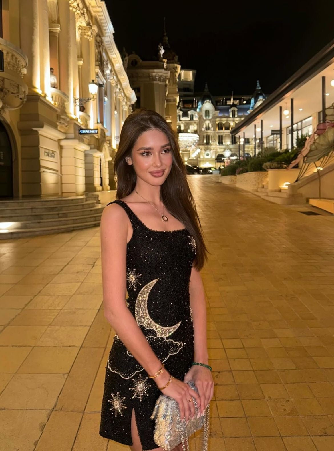 Constellation Dream Night Mini Dress