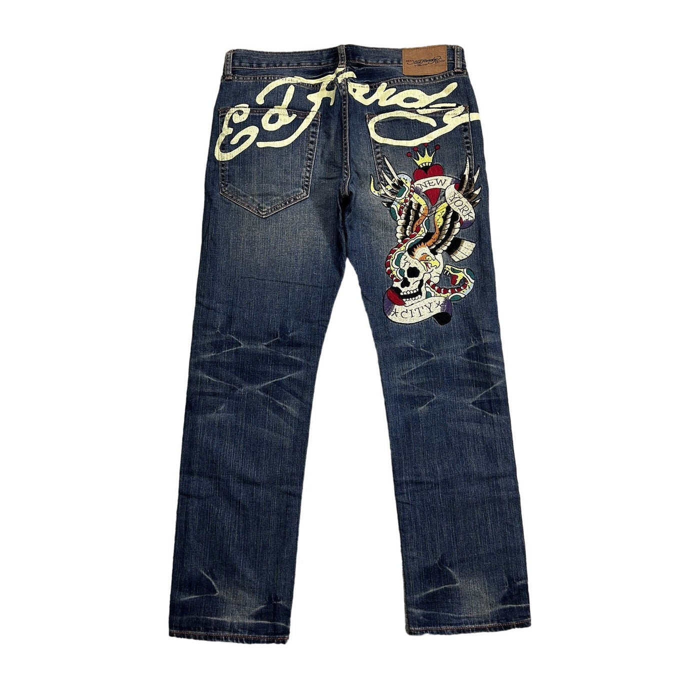 Ed Hardy NYC Graphic Jeans – Luxandluxy
