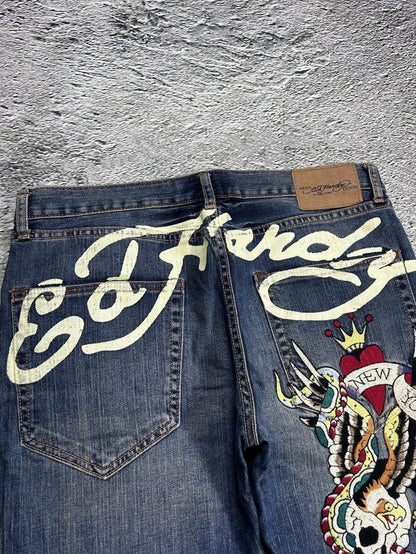 Ed Hardy NYC Graphic Jeans