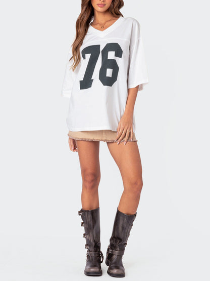 '76' Oversized T-Shirt