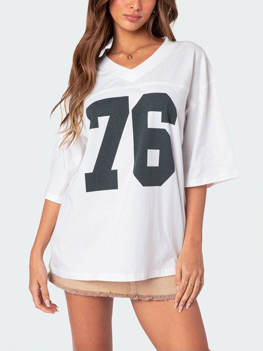 '76' Oversized T-Shirt