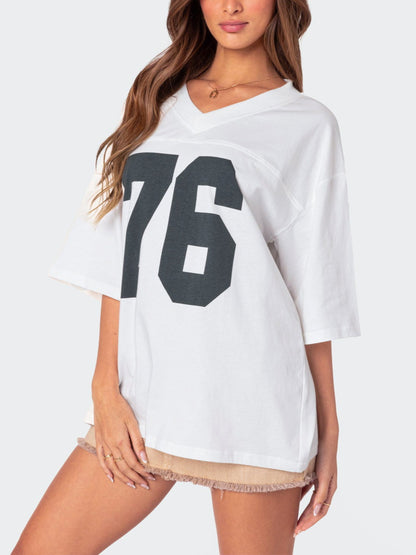 '76' Oversized T-Shirt