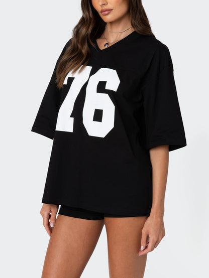 '76' Oversized T-Shirt