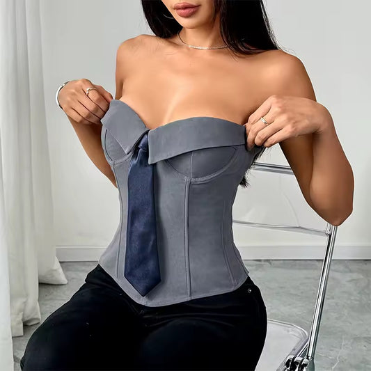 Executive Decision Corset Top