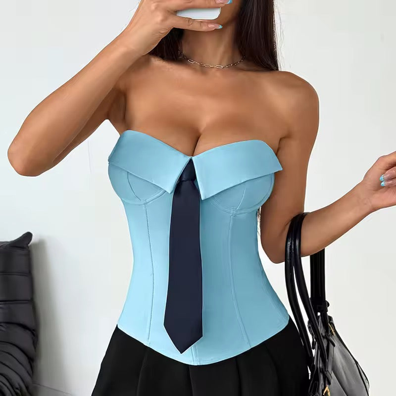 Executive Decision Corset Top