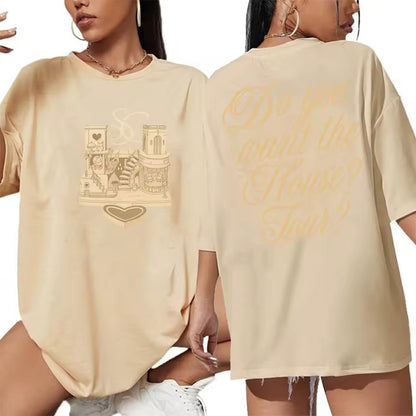 Sabrina Carpenter “House Tour” Oversized Tee